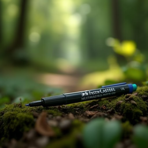 Stylo marqueur bleu Faber-Castell MULTIMARK 1523 0,4 mm - Product Image 3