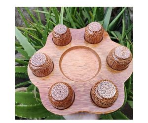 Artisan Coconut Wooden Tea Set from 99 <b>GOLD</b> DATA | Vietnamese Eco-Friendly Handicrafts for Mindful and Sustainable Living - Product Image 6