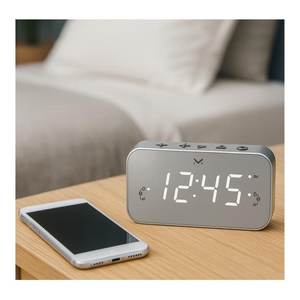 Radio Reloj Despertador RS 266 Plateado, Modelo 119266 AL - Product Image 4