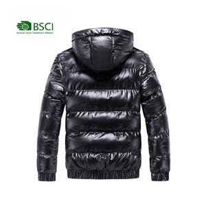 Chaqueta de Invierno Personalizada para Hombre, Estilo Casual, Ajustada, Transpirable, con Cremallera Brillante, Material de Lona - Product Image 4