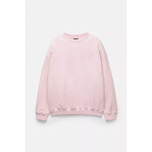 เสื้อสเวตเชิ้ตแขนยาวผู้ชาย ผ้าฝ้าย 100% ปักโลโก้ตามสั่ง พิมพ์ลาย เป็นมิตรกับสิ่งแวดล้อม ไม่เป็นขุย น้ำหนักเบา สีพื้น - Product Image 4