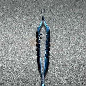 Pinzas de Capsulorrexis con Puntas Cruzadas de 1.5 mm de Ancho, Afiladas, Dentadas, de Acero Inoxidable Entrecruzado para Cirugía Oftálmica de Cataratas - Product Image 3