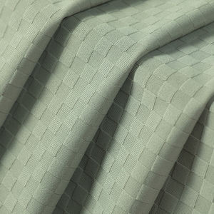 Vente en gros d'usine <span class=keywords><strong>Tissu</strong></span> tricoté Jacquard carré en nylon élasthanne extensible respirant et confortable <span class=keywords><strong>pour</strong></span> polos <span class=keywords><strong>pour</strong></span> hommes - Product Image 2