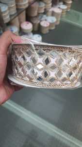 Cordones bordados de espejo de lujo de Organza ecológica tradicional de lujo hechos a medida diseños surtidos para diseñadores de joyas de vestir - Product Image 3