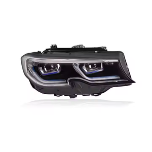 SJC Auto para <span class=keywords><strong>BMW</strong></span> F30 Ikon estilo Amarillo Blanco DRL conmutación LED faros coche LED faro H4 proyector H7 M8 Pro LED faro - Product Image 3