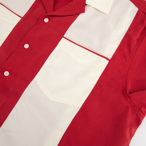 Nouveaux modèles imprimant des chemises confortables à manches courtes avec bouton en matériau écologique Chemises hawaïennes pour hommes - Product Image 4