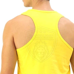 Ropa Deportiva para Hombre Más Vendida, Camiseta sin Mangas 100% Algodón, Transpirable, Informal, para Fitness y Culturismo, Ropa Deportiva de Punto - Product Image 3