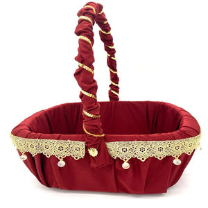 Cesta de boda para ropa, cesta de regalos hecha en casa/bandeja de boda, cesta de decoración - Product Image 2