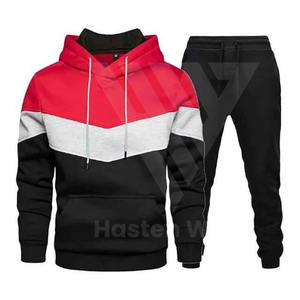 Survêtement pour homme en molleton technique en coton unique, populaire auprès des fabricants, prix d'usine, toutes les couleurs, grande taille, tendance - Product Image 3