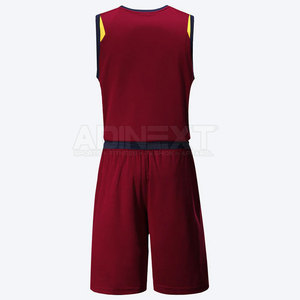 Uniforme de basketball professionnel personnalisé 2026, respirant, 100 % polyester, léger et sans manches - Product Image 2