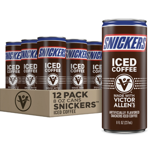Café glacé Snickers prêt à boire, lot de 12 canettes de 237 ml (8 fl oz) - Stock limité, commandez dès maintenant ! - Product Image 4