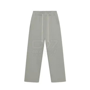 Pantalon baggy surdimensionné en molleton coupe ajustée à vendre en gros pantalon baggy surdimensionné en polaire confortable pour tenue décontractée - Product Image 4