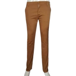98% coton 2% Spandex tissus sergé de haute qualité pantalons et pantalons décontractés pour hommes exigences du logo personnalisé. - Product Image 5