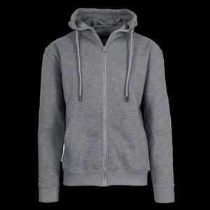Filles Garçons Classique Plain Soft Fleece Full Zip-Up Hooded Zipper Top Jacket à vendre - Product Image 3