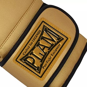 Guantes de Boxeo de Cuero PU Personalizados Plam International, Moldeados por Inyección, con Correa de Velcro y Serigrafía para un Ajuste Cómodo en el Entrenamiento - Product Image 5