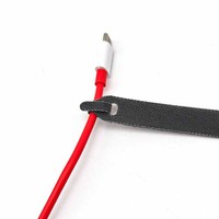 Attaches de câble réutilisables avec logo personnalisé pour le groupement de fils Type détachable