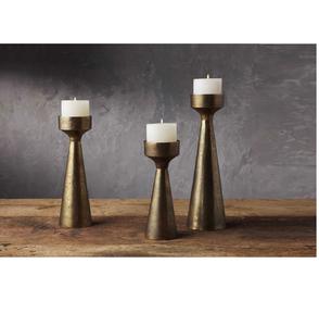 Candelabro de Latón y Aluminio Clásico Hecho a Mano, Personalizado, con Acabado Premium, Estilo Moderno, Decoración para el Hogar de Alta Gama - Product Image 1