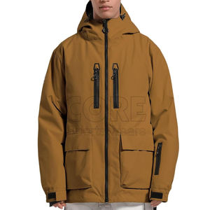 Chaqueta de esquí de alta calidad para hombre Chaquetas con capucha de snowboard de talla grande transpirables cálidas de invierno - Product Image 3