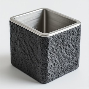 Elegante Portacepillos de Dientes de Metal con Diseño Moderno para Decoración de Baños Contemporáneos, Ecológico y Duradero - Product Image 5