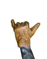 Gants de moto en cuir unisexes, respirants, séchage rapide, toutes saisons, taille adulte, personnalisables