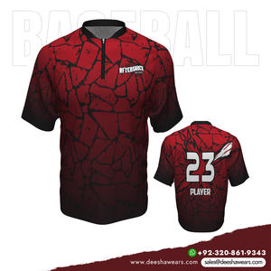 DEESHA Pull de sport athlétique à manches courtes et col zippé pour homme, respirant et anti-humidité - Product Image 3