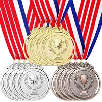 Médailles de compétition en métal or, argent, bronze, personnalisables avec logo, pour récompenses sportives promotionnelles, commande en gros