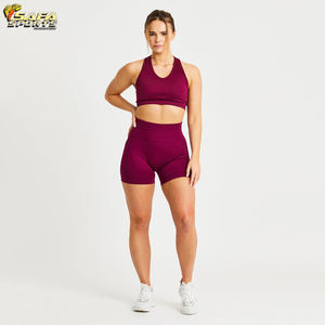 Short de sport pour femme Short de motard de gymnastique à séchage rapide Vêtements d'entraînement de fitness respirants - Product Image 2