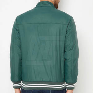 Chaqueta Bomber clásica para hombre con ajuste cómodo y forro suave adecuada para otoño e invierno, chaqueta de invierno para hombre - Product Image 4