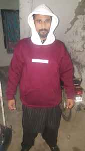 Streetwear personnalisé 100% sweat à capuche en coton de haute qualité lourd 400 420 450 500 600 Gsm pull court surdimensionné à capuche pour hommes - Product Image 5