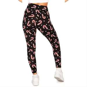 Legging sublimé pour femmes Leggings croisés taille haute à séchage rapide avec poches Pantalon de yoga Leggings de couleur personnalisée - Product Image 3