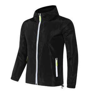 Ropa de trabajo a prueba de viento unisex, chaqueta de talla grande para exteriores con tira reflectante, para exteriores, para el 2017 - Product Image 3