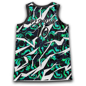 Conjunto de uniforme de baloncesto para hombre, Jersey reversible, pantalones cortos, ropa personalizada transpirable, OEM personalizable - Product Image 3