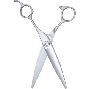 Ciseaux de coupe à glissière à sec japonais authentiques avec poignée décalée Ciseaux de coiffeur de qualité supérieure pour la précision et le confort - Product Image 3