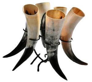 ZEHRA INDUSTRIES HR-458 Buffalo <b>Horn</b> <b>Drinking</b> <b>Horn</b> Waterproof & Handmade for Business Gifts-Factory Direct Supply From India - Product Image 1