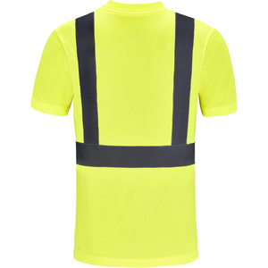 Vêtements de sécurité personnalisés t-shirt haute visibilité chemise de travail sur route en plein air t-shirt de sécurité personnalisé réfléchissant haute visibilité - Product Image 6