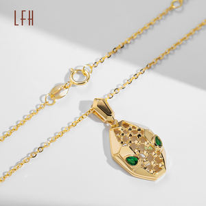 Au750 18k suudi altın kolye pawnable serpantin kolye kişilik kolye yılan kolye oro 18k orijinal - Product Image 3