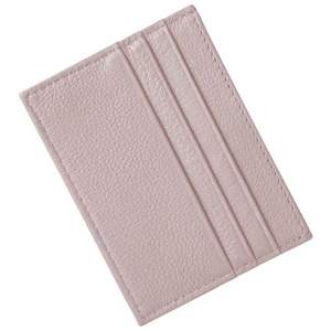 Cartera para tarjetas de crédito, tarjetero, Cartera de cuero genuino para hombres y mujeres con 6 ranuras para tarjetas y 1 Cartera de bolsillo para hombres - Product Image 1