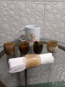 Servilletero de cuerno de búfalo pulido de la mejor calidad, servilletero de cuerno de buey, servilletero de estilo Animal decorativo para el hogar, artesanías naturales - Product Image 5