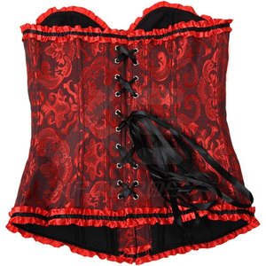 Latest Style Solid Color Women Over Bust Corset with Neoprene <b>Tummy</b> <b>Control</b> Breathable Fabric-Wholesale Customized Shapewear - Product Image 3