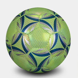 Balón de fútbol con logotipo personalizable de alta calidad, tamaño oficial 5, Material de PU con unión térmica para entrenamiento de adultos - Product Image 1