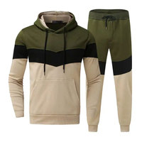 Ensemble de jogging sportswear streetwear unisexe pour homme, dernière collection hiver, léger, respirant, en molleton uni, grandes tailles, 100% coton