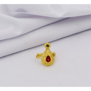 High Quality Arabic Natural Wholesale Gold Plated Finger <b>Rings</b> for Women <b>Adjustable</b> <b>Rings</b> Wedding Jewellery Dubai Hot Sale <b>Rings</b> - Product Image 6