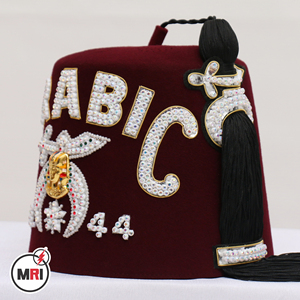 Shriners maçonnique Bourgogne laine Fez chapeau francs-maçons et étui chapeau maçonnique haute qualité personnalisé meilleure vente vente vente chaude Fezz - Product Image 3