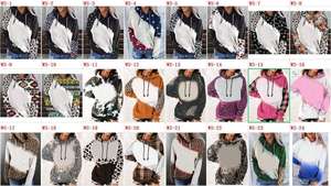 Vêtements pour femmes OEM/ODM pull oversize imprimé par Sublimation pull unisexe à manches longues en coton pour femmes - Product Image 6