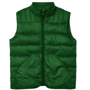 <b>Men</b> Puffer Vest custom <b>lightweight</b> Breathable comfortable <b>Men</b> Puffy Vest & waistcoat waterproof <b>gilet</b> with kangaroo pockets - Product Image 4