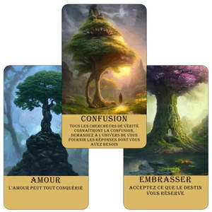 Jeux de cartes divinatoires de télépathie, cartes de tarot de qualité supérieure, articles promotionnels - Product Image 3