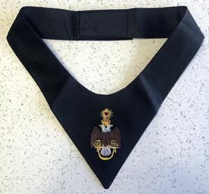 Cravates de qualité supérieure brodées et respirantes, Rite écossais 33ème Degré, Ailes, Régalia maçonnique, Cravates de franc-maçon, Régalia maçonnique - Product Image 5