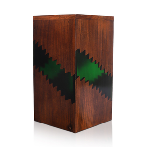 Urna de cremación de palisandro transparente, caja decorativa para cenizas funerarias, urnas de cremación para mascotas y humanos para cenizas humanas - Product Image 1