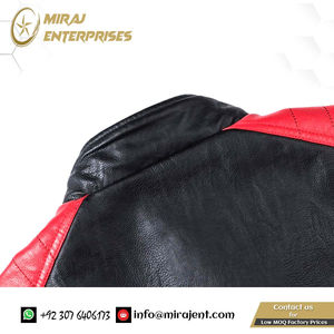 Otoño moda Biker Vintage cálido chaqueta de cuero abrigo hombres 2021 primavera Casual Motor empalmado chaqueta de cuero abrigo hombres al por mayor - Product Image 6