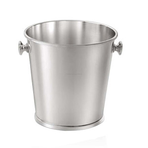 Cubo de hielo galvanizado de nuevo diseño con asas dobles Embalaje de logotipo personalizado de metal personalizado para decoración de bar en casa - Product Image 5